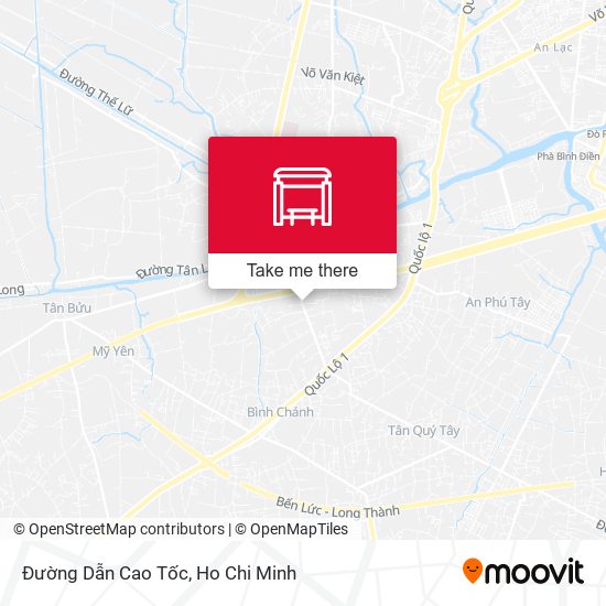 Đường Dẫn Cao Tốc map