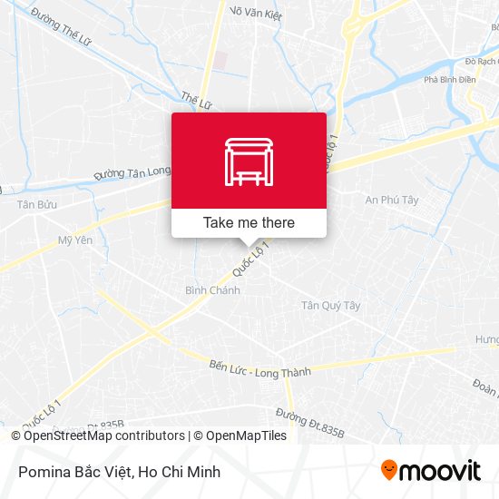 Pomina Bắc Việt map