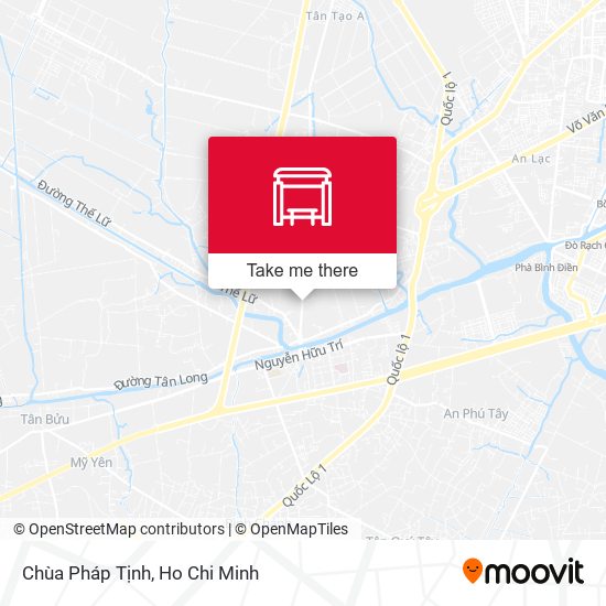 Chùa Pháp Tịnh map