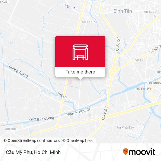 Cầu Mỹ Phú map