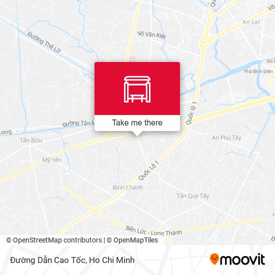 Đường Dẫn Cao Tốc map