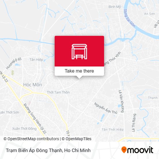 Trạm Biến Áp Đông Thạnh map