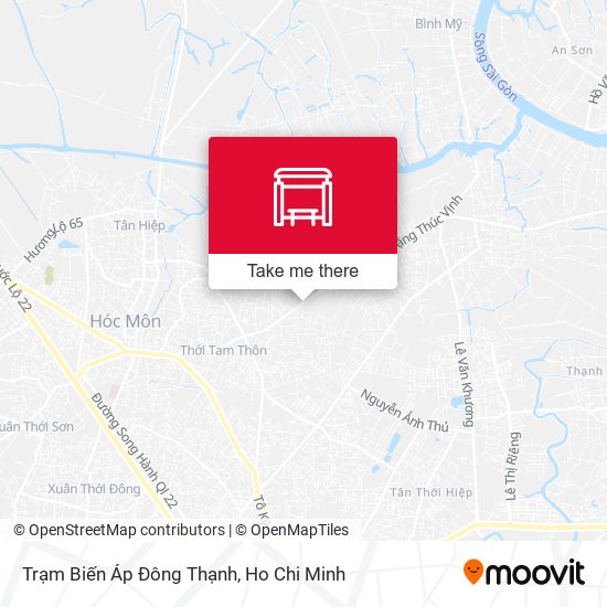 Trạm Biến Áp Đông Thạnh map