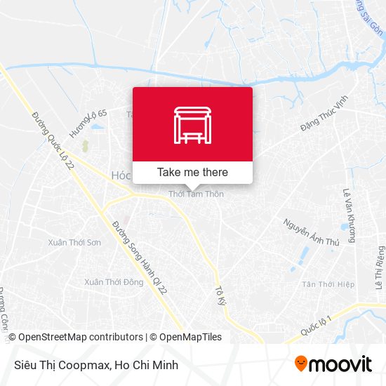 Siêu Thị Coopmax map