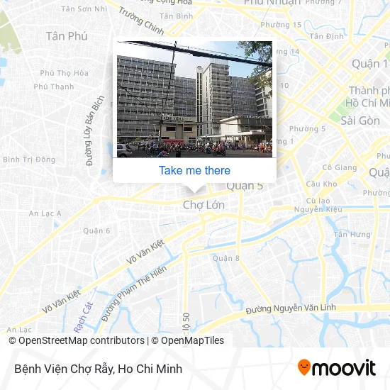 Bệnh Viện Chợ Rẫy map