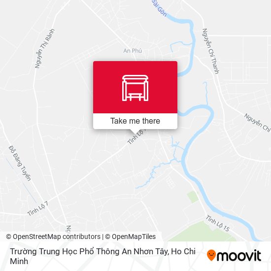 Trường Trung Học Phổ Thông An Nhơn Tây map