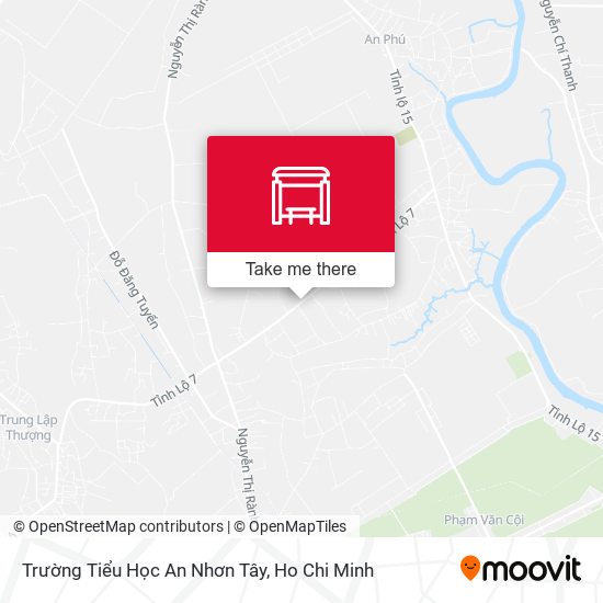 Trường Tiểu Học An Nhơn Tây map