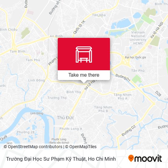 Trường Đại Học Sư Phạm Kỹ Thuật map