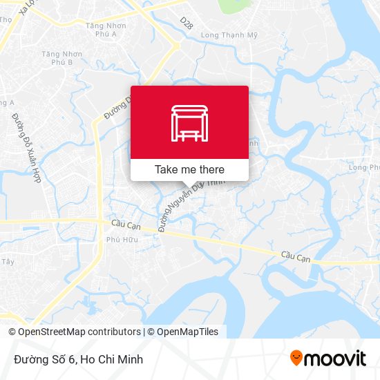 Đường Số 6 map