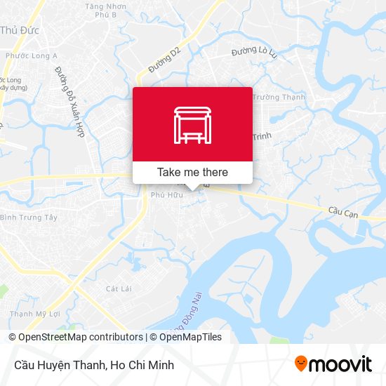 Cầu Huyện Thanh map