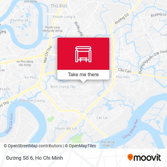Đường Số 6 map