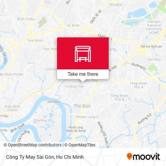 Công Ty May Sài Gòn map