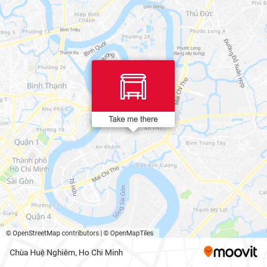 Chùa Huệ Nghiêm map