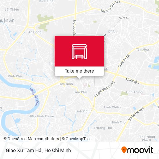 Giáo Xứ Tam Hải map