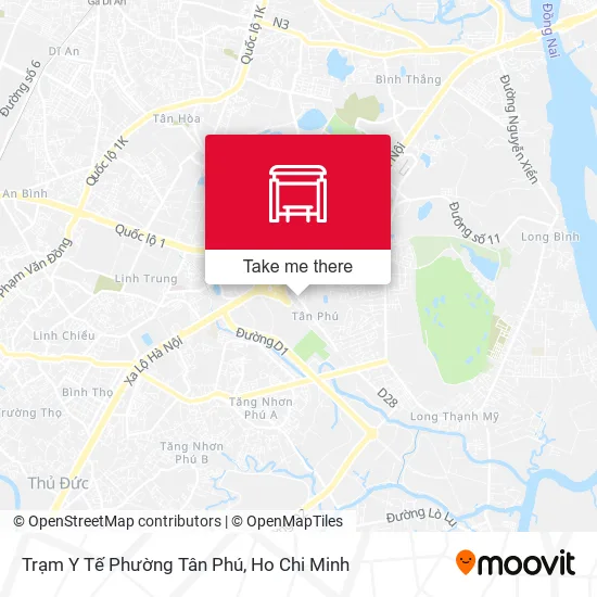 Trạm Y Tế Phường Tân Phú map