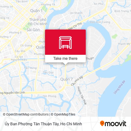 Ủy Ban Phường Tân Thuận Tây map