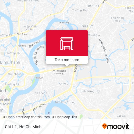 Cát Lái map