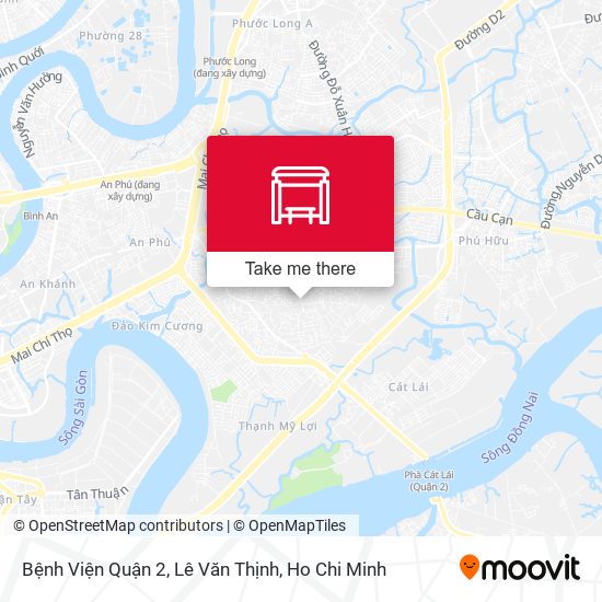 Bệnh Viện Quận 2, Lê Văn Thịnh map