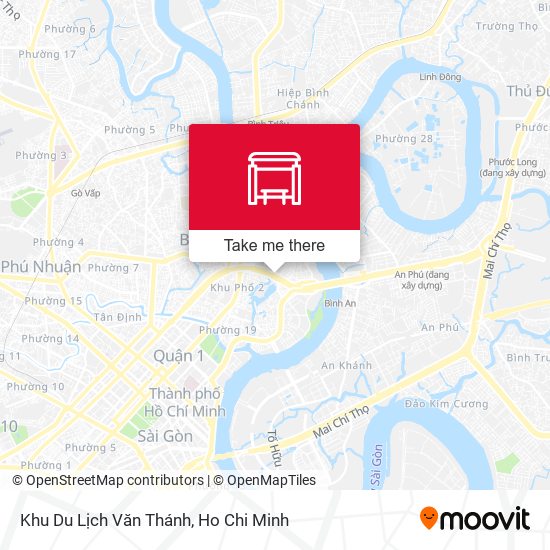 Khu Du Lịch Văn Thánh map