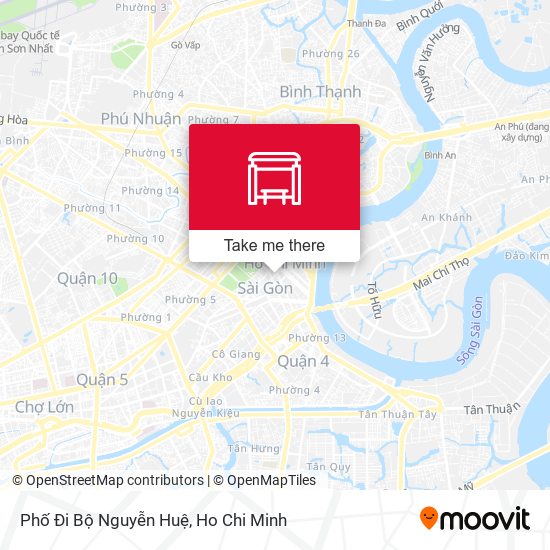 Phố Đi Bộ Nguyễn Huệ map