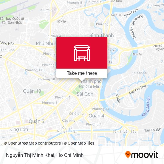 Nguyễn Thị Minh Khai map