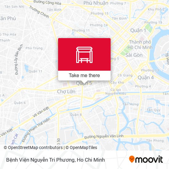 Bệnh Viện Nguyễn Tri Phương map