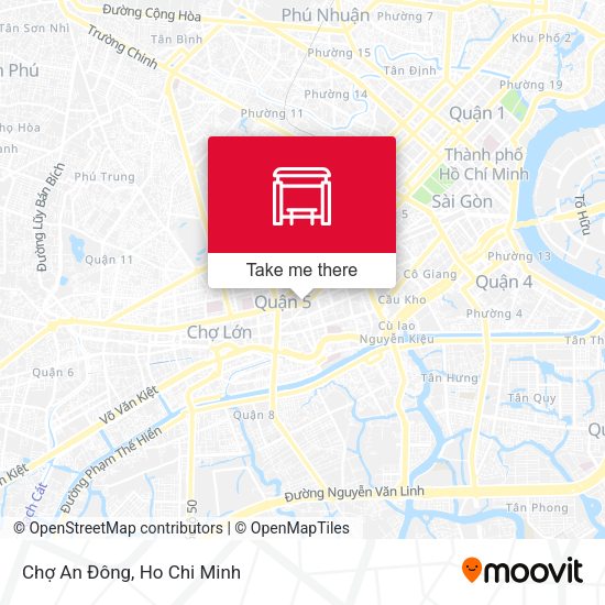 Chợ An Đông map