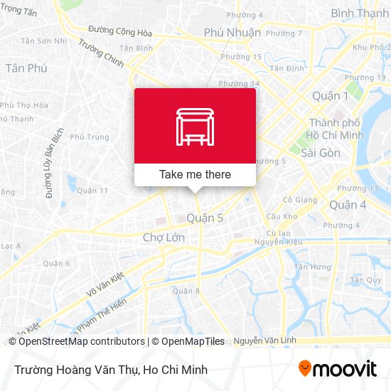 Trường Hoàng Văn Thụ map