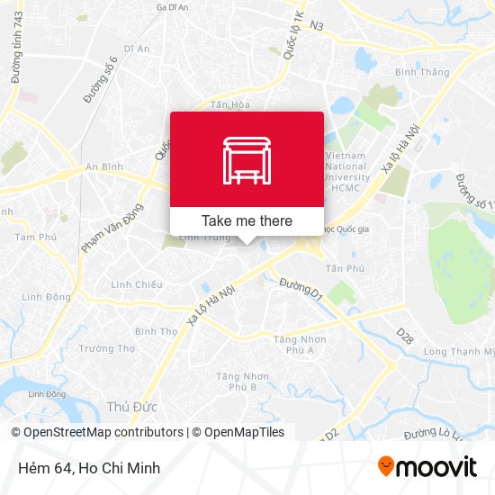 Hẻm 64 map