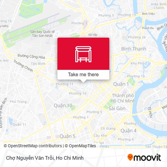Chợ Nguyễn Văn Trỗi map
