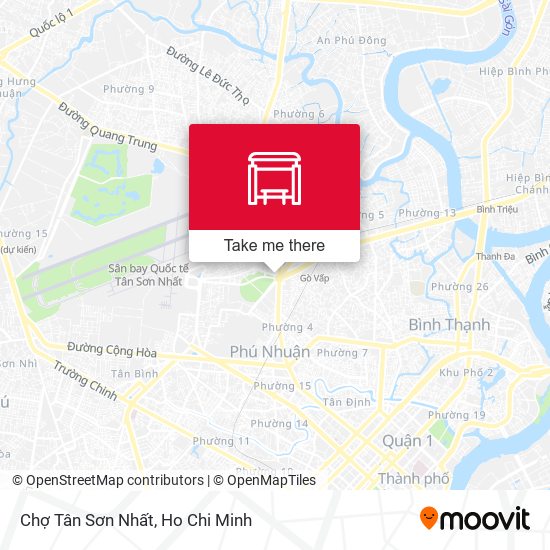 Chợ Tân Sơn Nhất map