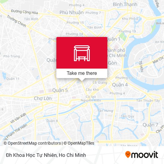 Đh Khoa Học Tự Nhiên map