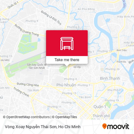 Vòng Xoay Nguyễn Thái Sơn map