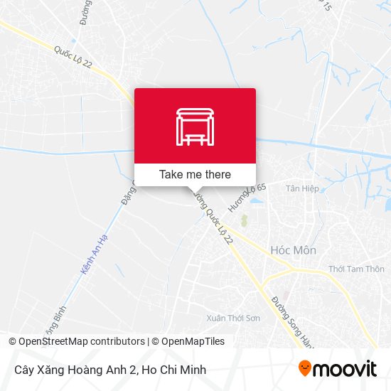 Cây Xăng Hoàng Anh 2 map