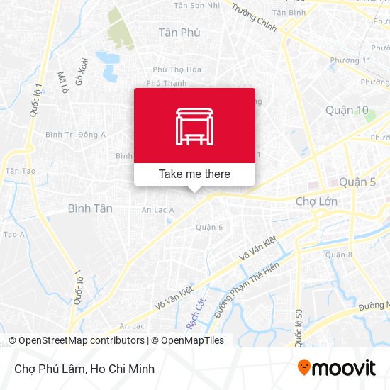 Chợ Phú Lâm map