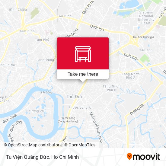 Tu Viện Quảng Đức map