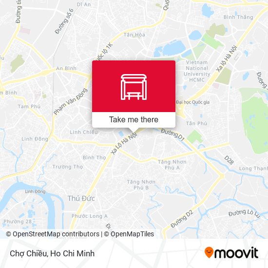 Chợ Chiều map