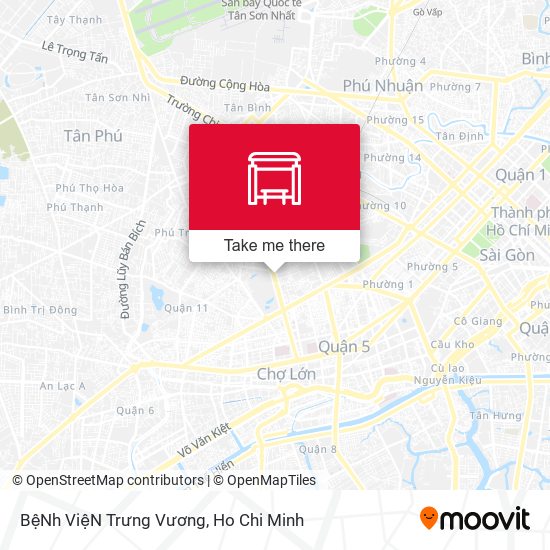 BệNh ViệN Trưng Vương map