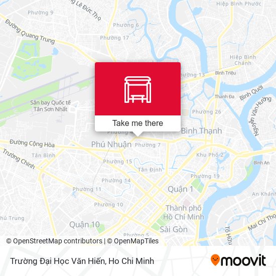 Trường Đại Học Văn Hiến map