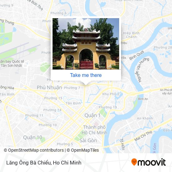 Lăng Ông Bà Chiểu map