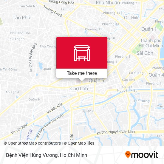 Bệnh Viện Hùng Vương map