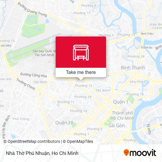 Nhà Thờ Phú Nhuận map