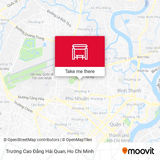 Trường Cao Đẳng Hải Quan map