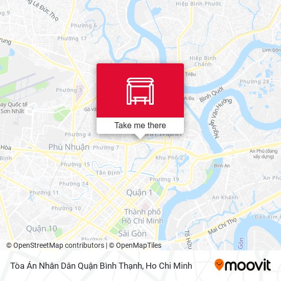 Tòa Án Nhân Dân Quận Bình Thạnh map