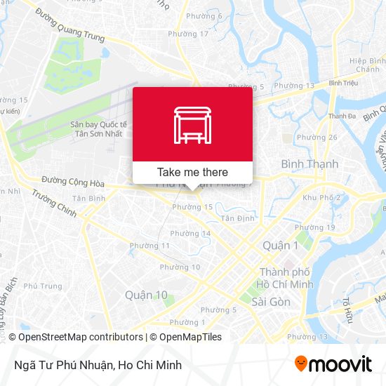 Ngã Tư Phú Nhuận map