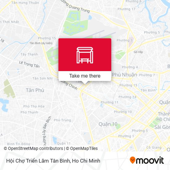 Hội Chợ Triển Lãm Tân Bình map