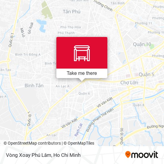 Vòng Xoay Phú Lâm map