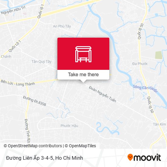 Đường Liên Ấp 3-4-5 map