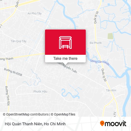 Hội Quán Thanh Niên map