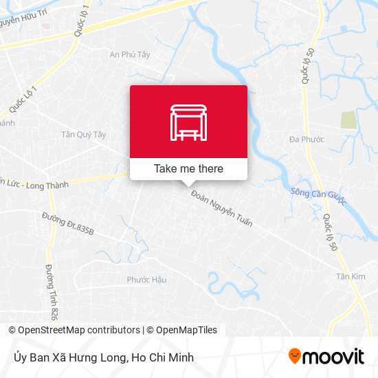 Ủy Ban Xã Hưng Long map